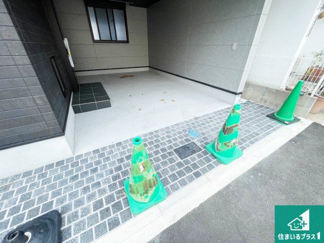 神戸市中央区神若通　新築一戸建ての駐車場|駐車スペース！散水栓があるので、こまめに愛車を洗えます！