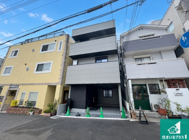 神戸市中央区神若通　新築一戸建ての外観|お客様に長く安心して住んでいだだける事にこだわった家づくり！住んでからのアフターサービスにもしっかりと取り組んでいます！