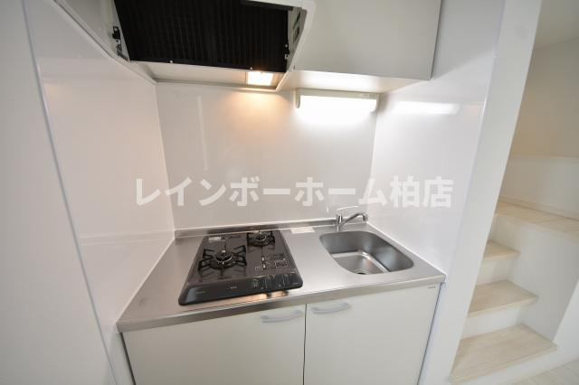 特典：仲介手数料が無料です!!のキッチン|２口ガスコンロです