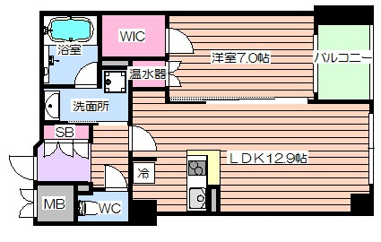 【間取り】 | グレンパーク梅田北
