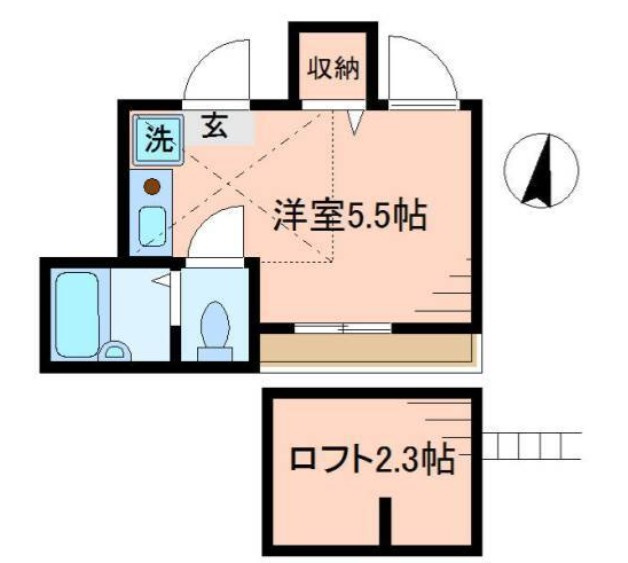 イルビラージュ平和台の間取り