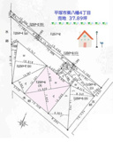 平塚市東八幡4丁目　売地　37.89坪の画像
