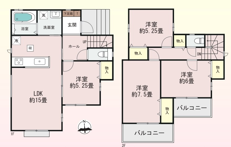 新築一戸建て 川越市霞ヶ関北４丁目