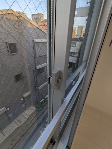 ルーデンス北千住のバルコニー