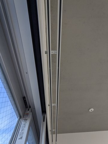 ルーデンス北千住のバルコニー
