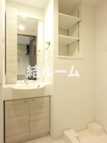 板橋区小茂根４丁目の賃貸マンションの洗面所