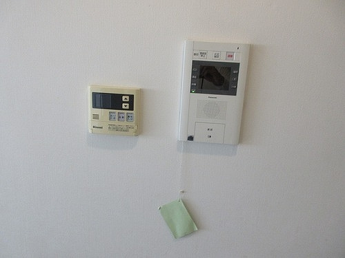 レックスお花茶屋ツインレジデンスウエストの設備|ＴＶモニター付インターホン　※内装前