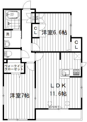 ｖｉｎｏ　ＹＡの間取り