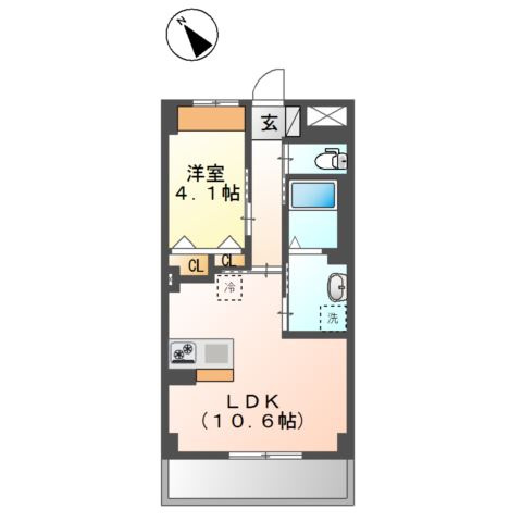 エスペランサの間取り