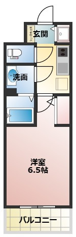 S-RESIDENCE高井田beletaの間取り