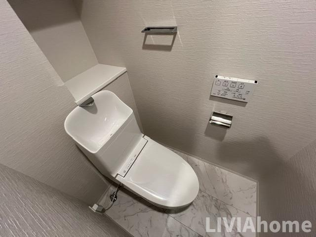 大田区西蒲田７丁目の賃貸マンションのトイレ