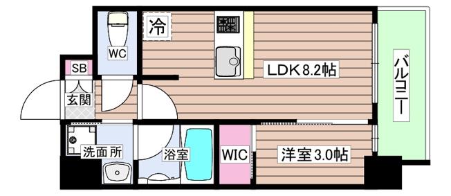 【間取り】 | D.Clarest本庄東FJRE