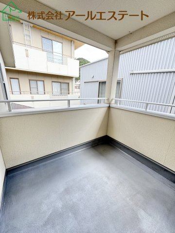姫路市御国野町深志野　　中古戸建のバルコニー