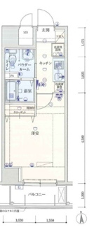 【間取り】 | バージュアル西日暮里
