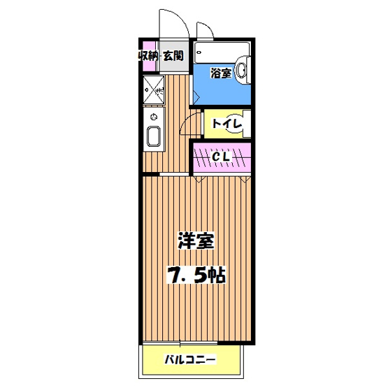 【間取り】 | ジュネス・パレ