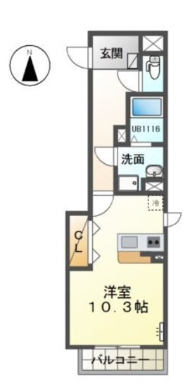 【間取り】 | サザンホープ【名古屋市賃貸・観音町】