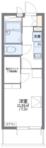 レオパレスヴィハール南六郷の間取り