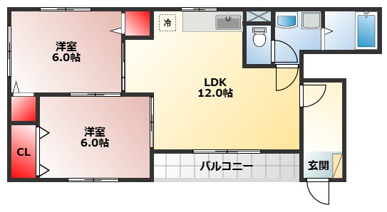 【間取り】 | サニーフレグランス