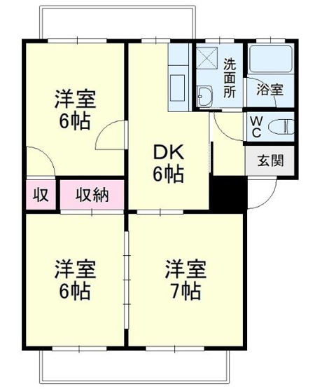【間取り】 | シンフォニーＡ