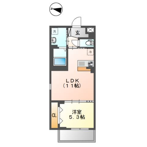 仮）梅田３丁目マンション新築工事の間取り