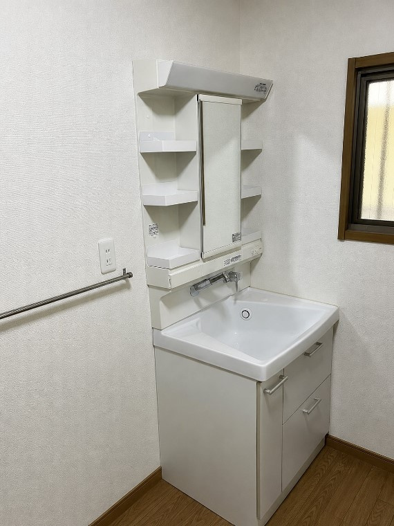 野方戸建の洗面所