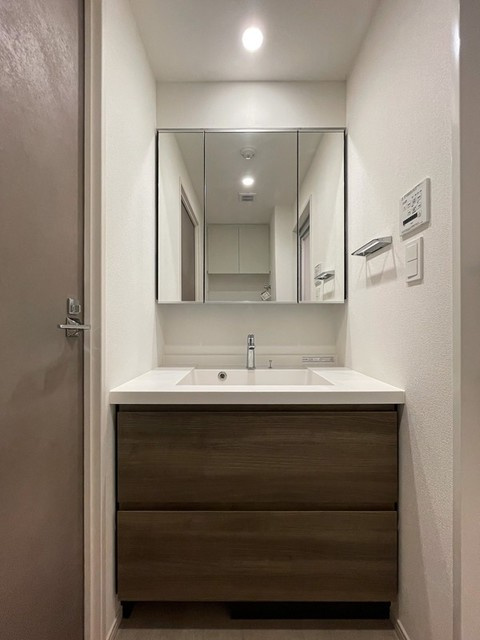 パークアクシス文京本郷の洗面所|※写真は同タイプ住戸です。