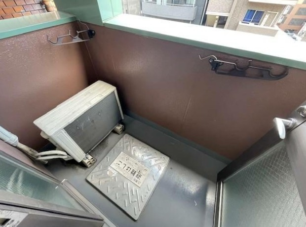 柏市柏２丁目の賃貸マンションのバルコニー