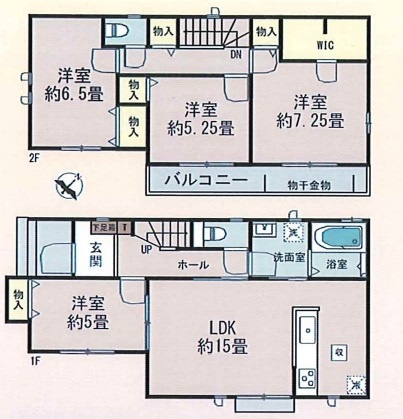 新築一戸建て 川越市南台２丁目　全２棟