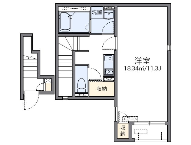レオネクストマ　ピエス蒲田の間取り|代表的な間取のため実際の間取とは異なる場合があります