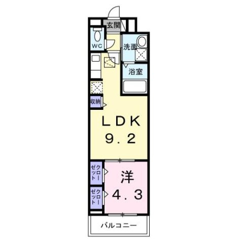 リッシュ　メゾンの間取り