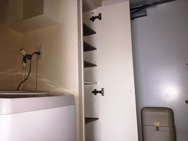クレイノゆうりの玄関