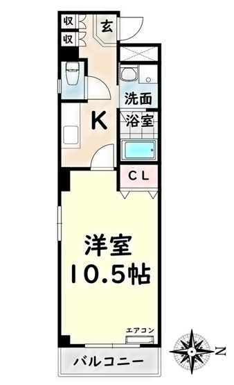 【間取り】 | 本州ビルⅡ【名古屋市賃貸・エレベーター】