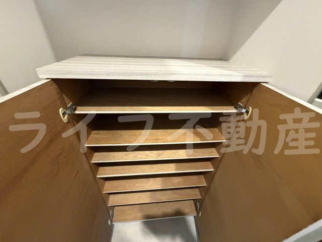 エステートピアコーワの収納|専用の収納スペースです
