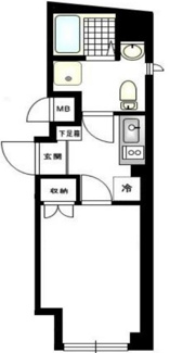 【間取り】 | ｂ＇ＣＡＳＡ　ＴＡＢＡＴＡ | 間取りです。