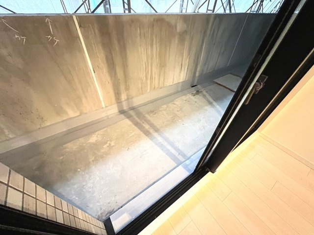 スプランディッド堀江のバルコニー