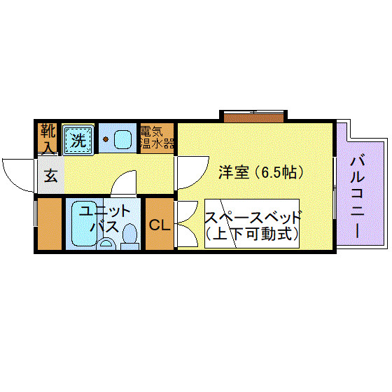 マリオン代々木公園の間取り