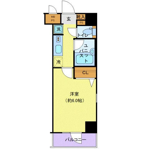 ステージグランデ南麻布の間取り