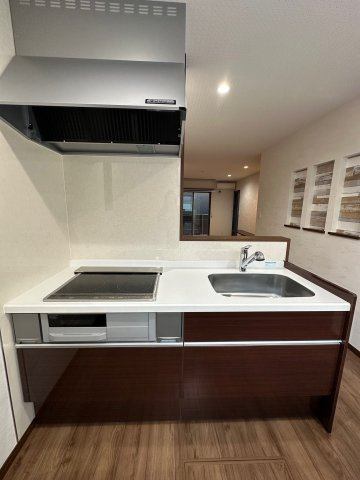 足立区西加平２丁目のアパートのキッチン