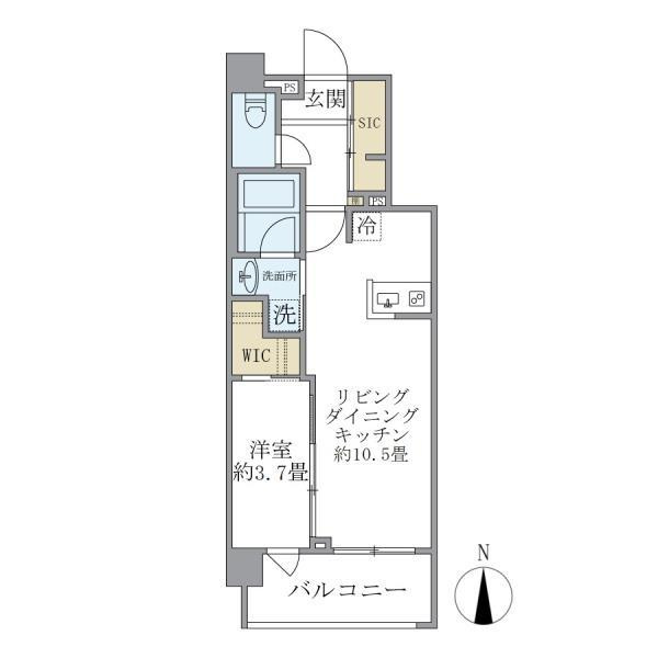 Ｓｏｌａｓｔ　Ｓｑｕａｒｅ綾瀬の間取り