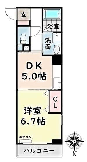 【間取り】 | メゾン・ド・ヴェール【名古屋市賃貸・オートロック】
