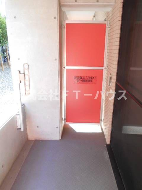 エバーグリーンのバルコニー