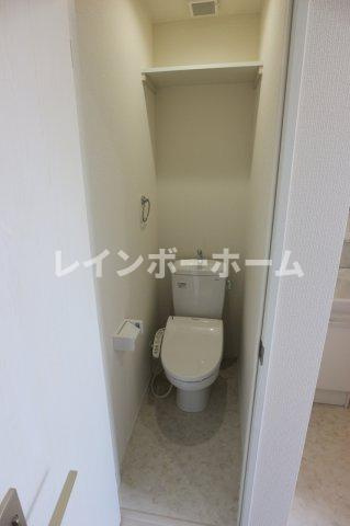 特典：仲介手数料が無料です!!のトイレ|落ち着いた色調のトイレです