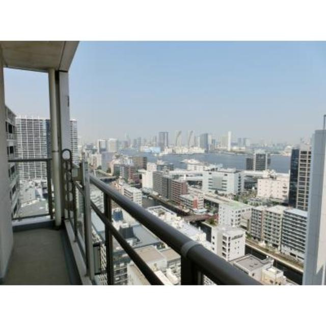 パークタワー芝浦ベイワード　アーバンウイングのバルコニー|※写真は同タイプ住戸です。