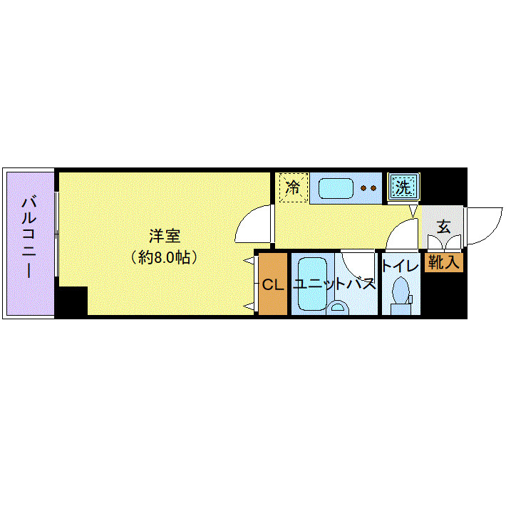 CITY SPIRE東大井の間取り