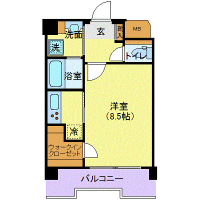 恵比寿パークテラスの間取り
