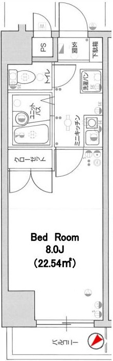 パレ・ドール九段下の間取り