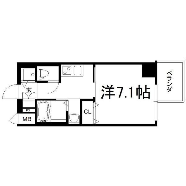 アール大阪グランデの間取り