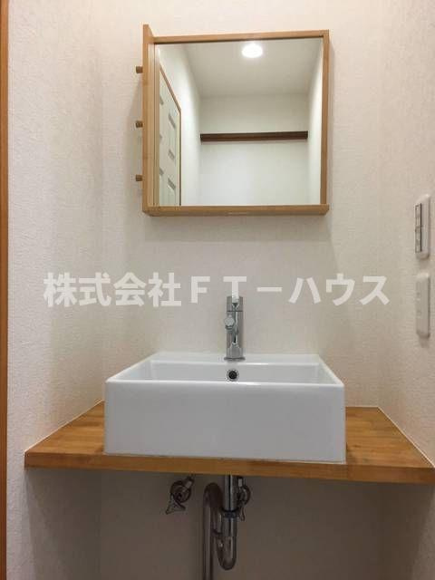 ベラドーモＡの洗面所