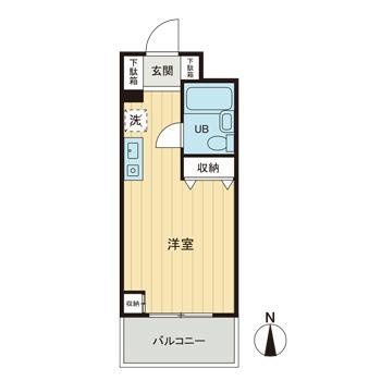 フラット１６の間取り