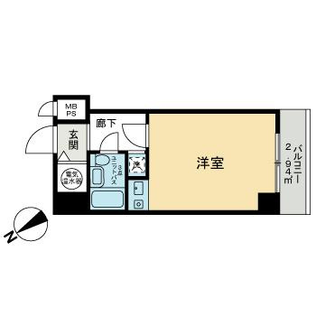 ライオンズプラザ芝公園の間取り